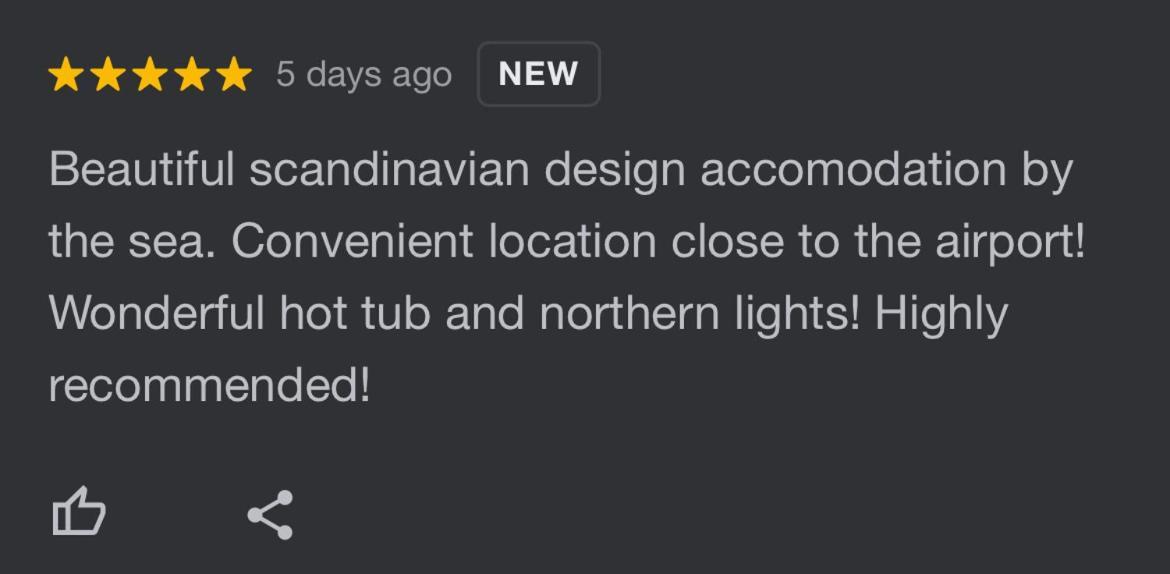 Alka - Cozy Room By The Sea With Private Hot Tub Njarthvik ภายนอก รูปภาพ